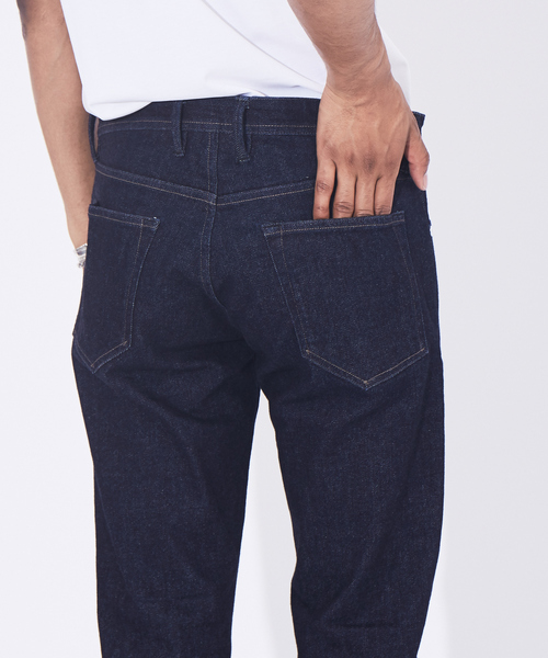 「DESIGNWORKS」 デニムパンツ 46 インディゴブルー メンズ_画像6