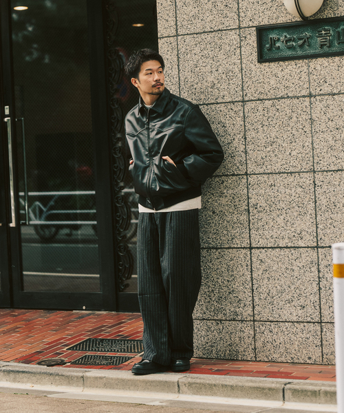 417 EDIFICE（フォーワンセブンエディフィス） 革ジャン ライダース