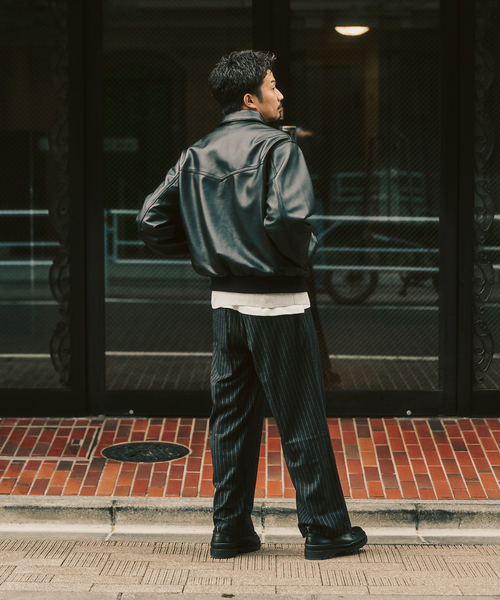 417 EDIFICE（フォーワンセブンエディフィス） 革ジャン ライダース