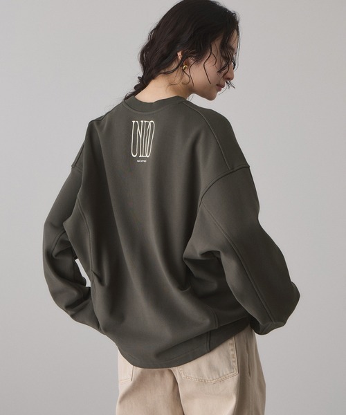 ADAM ET ROPE'（アダムエロペ） トレーナー スウェット 「サステナブル