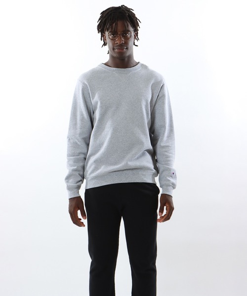 美品　champion スウェット　マスタード　XL Champion（チャンピオン） スウェットカットソー X-LARGE オレンジ