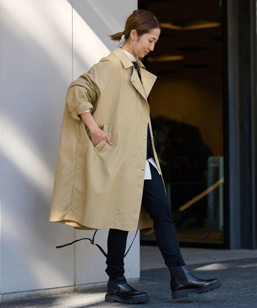 FRAMeWORK 撥水ボンチョトレンチコート ≪追加≫撥水ポンチョトレンチコート（その他アウター）｜FRAMeWORK