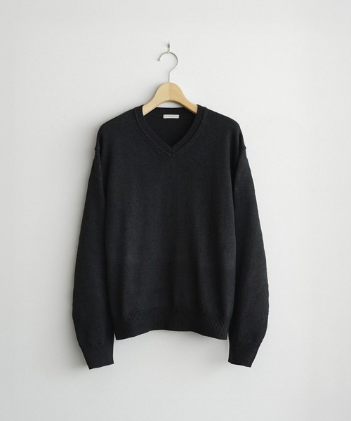 セーター ニット SILK BLEND V-NECK KNIT メンズ レディース | WYM LIDNM | 22