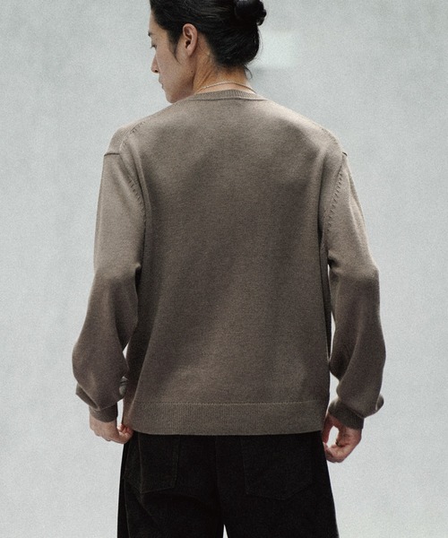 WYM LIDNM セーター ニット SILK BLEND V-NECK KNIT メンズ レディース