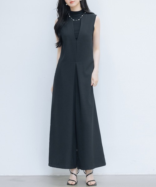 「SAISON DE PAPILLON」 オーバーオール M アイボリー レディース_画像2