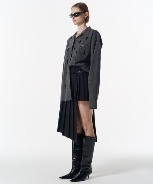 JOSE MOON（ジョゼムーン） ブラウス シャツ PAJAMAS BIJOU SHIRT