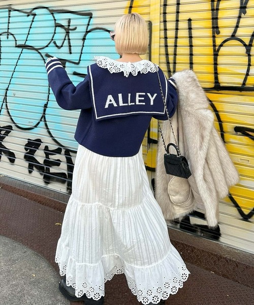 Alley Tokyo ニット セーター ALLEYセーラーニット レディース