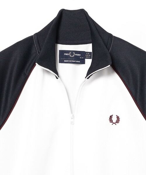 ⭐︎美品【FRED PERRY】トラックジャケット ジャージ 襟付 ブランドロゴ FRED PERRY（フレッドペリー） メンズ トラックジャケット ジャージ