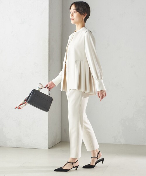 SHIPS（シップス） ベスト ジレ ダブル クロス ジレ オフホワイト