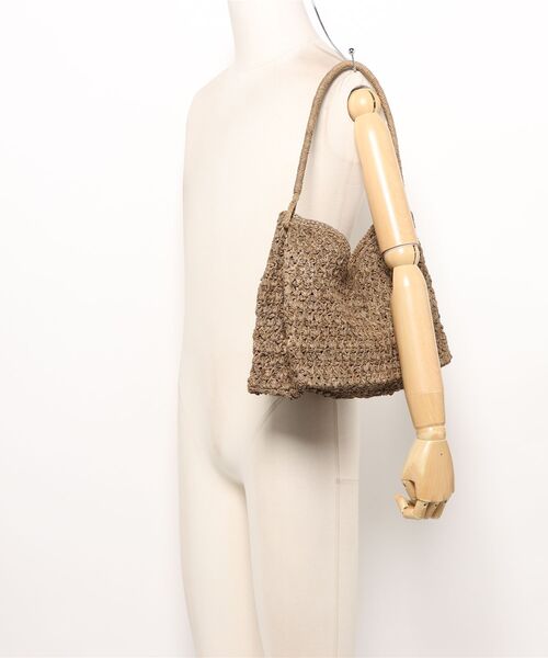 MADE IN MADA メイドインマダ ラフィア鍵編み MADE IN MADA（メイドインマダ） かごバッグ カゴバッグ 「MADE IN
