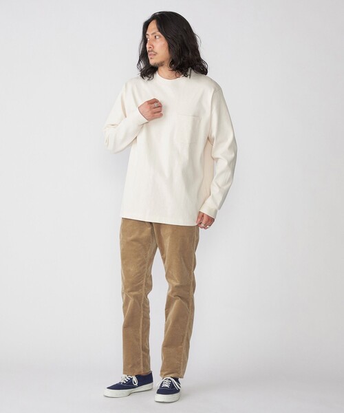 [SHIPS] футболка с длинным рукавом LARGE белый мужской 