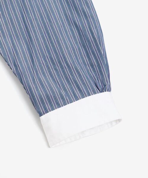 「GYMPHLEX」 長袖ワンピース 38 ブルー系その他4 レディース_画像7