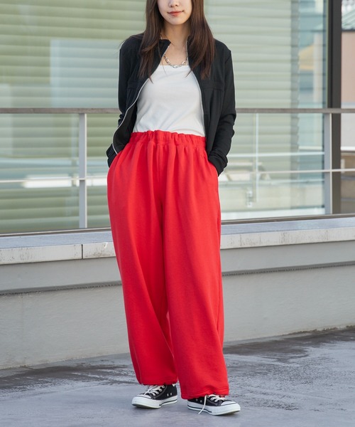 ROXY（ロキシー） ワイドパンツ スウェットパンツ ジャージ レディース