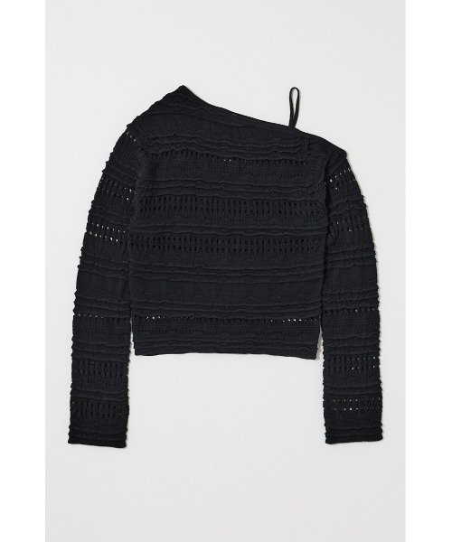 MOUSSY（マウジー） ニット セーター 「26年SS新作」RANDOM STRIPE OFF