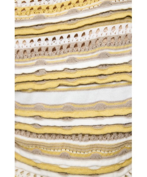 MOUSSY（マウジー） ニット セーター 「26年SS新作」RANDOM STRIPE OFF
