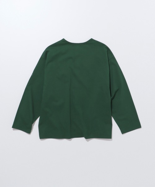 「FIDELITY」 長袖Tシャツ SMALL オフホワイト メンズ_画像4