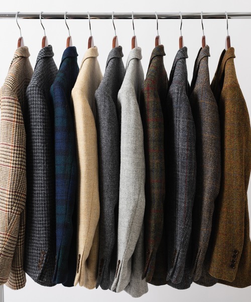 HARRIS TWEED（ハリスツイード） テーラードジャケット 44 ライト