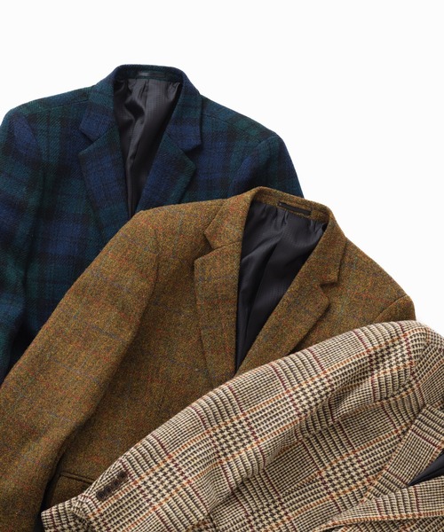 HARRIS TWEED（ハリスツイード） テーラードジャケット 44 ライト