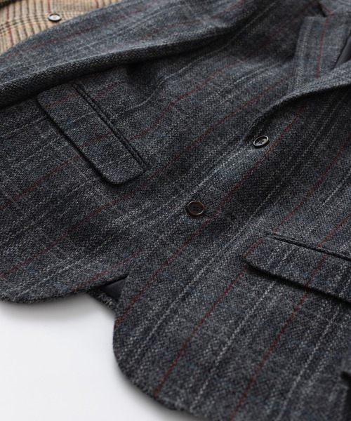 HARRIS TWEED（ハリスツイード） テーラードジャケット 44 ライト