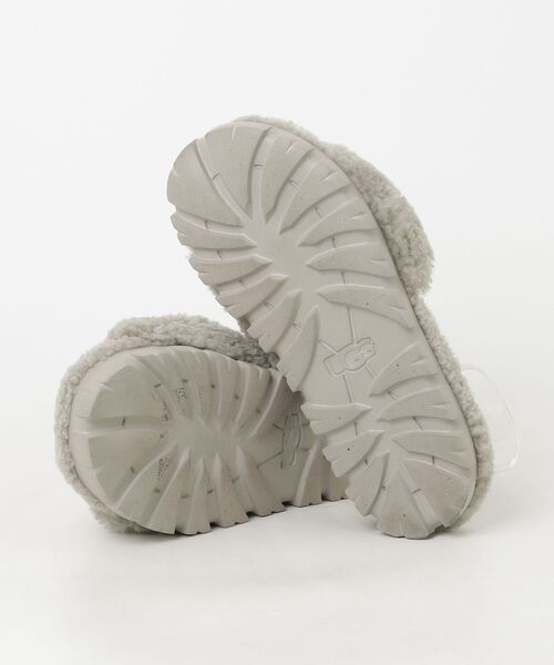「UGG」 フラットサンダル 25cm グレー レディース_画像3