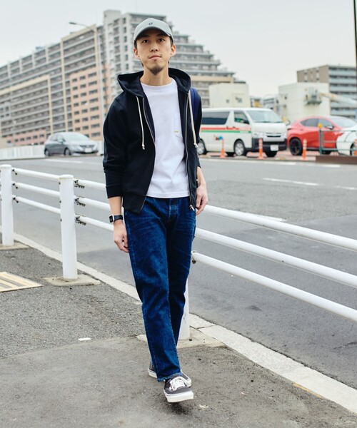 [SHIPS] Zip выше Parker SMALL черный мужской 