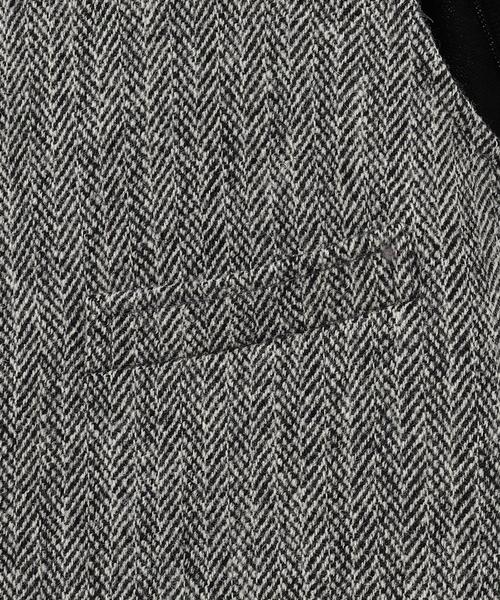 「J.PRESS」 ニットベスト MEDIUM ブラック メンズ_画像5