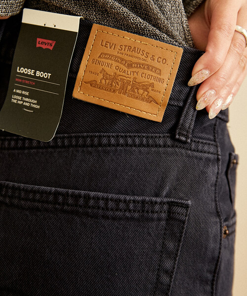 ジーンズ デニム デニムパンツ Levi's/リーバイス LOOSE BOOT/ルーズ ブーツカット デニム レディース