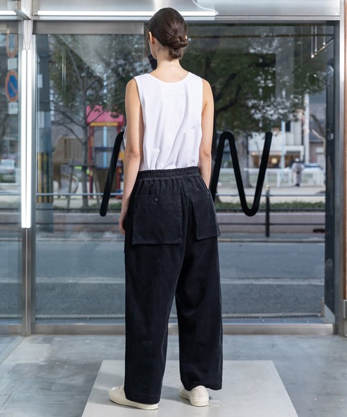 「VOAAOV」 コーデュロイパンツ 1 オリーブ メンズ_画像4