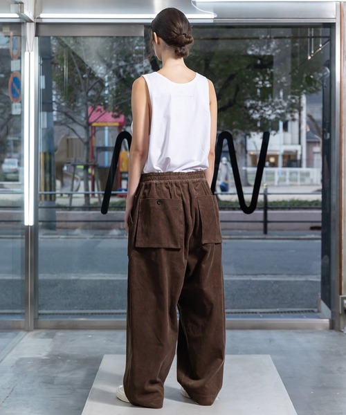 「VOAAOV」 コーデュロイパンツ 1 オリーブ メンズ_画像8