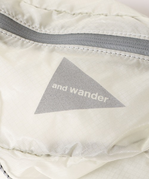 「and wander」 ショルダーバッグ FREE オリーブ レディース_画像4