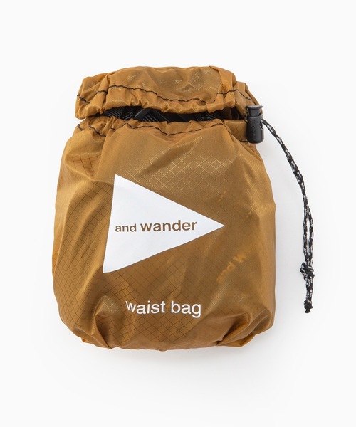 「and wander」 ショルダーバッグ FREE オリーブ レディース_画像9
