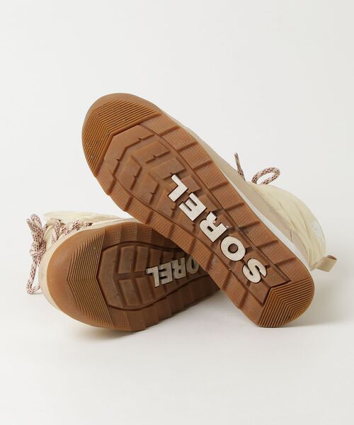 「SOREL」 ショートブーツ 25.5cm ホワイト レディース_画像3