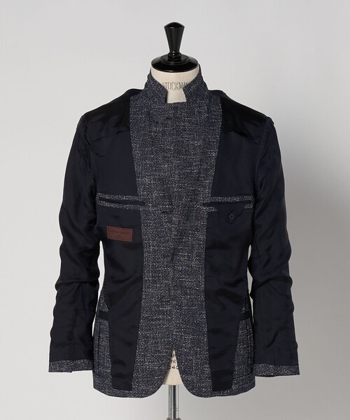ユナイテッドアローズ ファンシーツイード Ｖネック 36 UNITED ARROWS（ユナイテッドアローズ） ジャケット テーラード