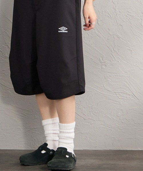 umbro（アンブロ） ハーフパンツ パンツ 短パン 別注 ワンポイント刺繍
