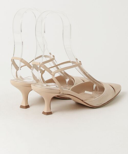 「Manolo Blahnik」 ヒールサンダル 36 ベージュ レディース_画像2