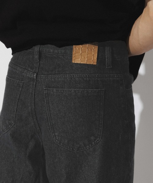 「M TO R」 デニムパンツ 38 ブルー系その他4 レディース_画像9