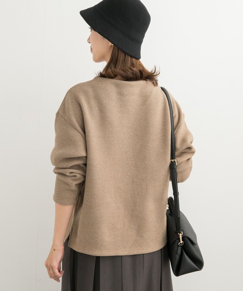 「URBAN RESEARCH DOORS」 スウェットカットソー MEDIUM チャコールグレー レディース_画像4