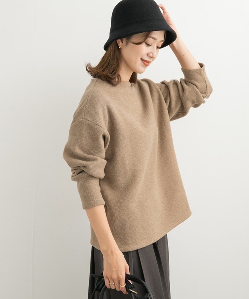 「URBAN RESEARCH DOORS」 スウェットカットソー MEDIUM チャコールグレー レディース_画像6