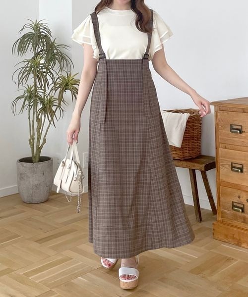 「mysty woman」 半袖Tシャツ FREE オフホワイト レディース_画像2