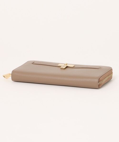 CLATHAS レディース長財布　ゴールド CLATHAS（クレイサス） 長財布 財布 イヴェット ラウンド長財布