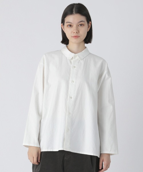 「Plantation」 長袖シャツ M size グリーン レディース_画像2