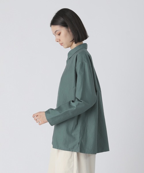 「Plantation」 長袖シャツ M size グリーン レディース_画像4
