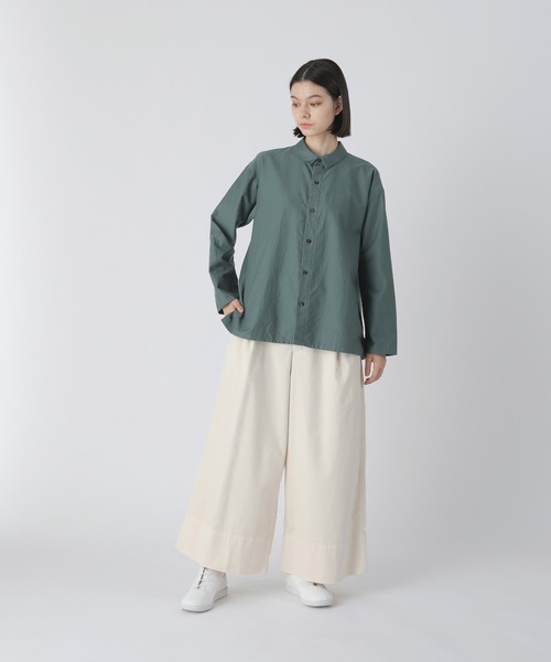 「Plantation」 長袖シャツ M size グリーン レディース_画像6