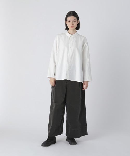 「Plantation」 長袖シャツ M size グリーン レディース_画像7