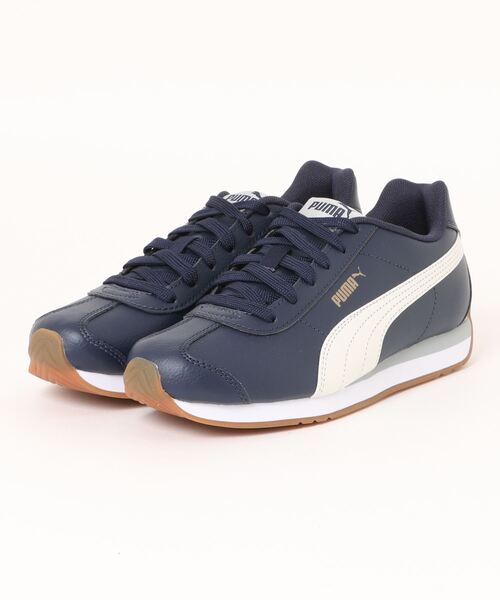 「PUMA」 ローカットスニーカー 23.5cm ブルー メンズ_画像4