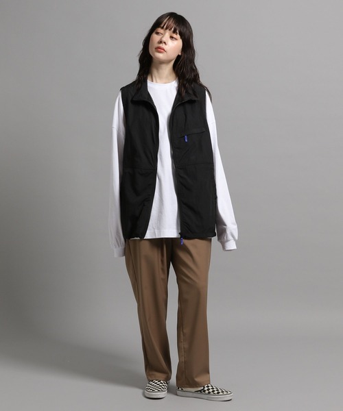 「GEORGE'S」 長袖Tシャツ MEDIUM パープル系その他 メンズ_画像2