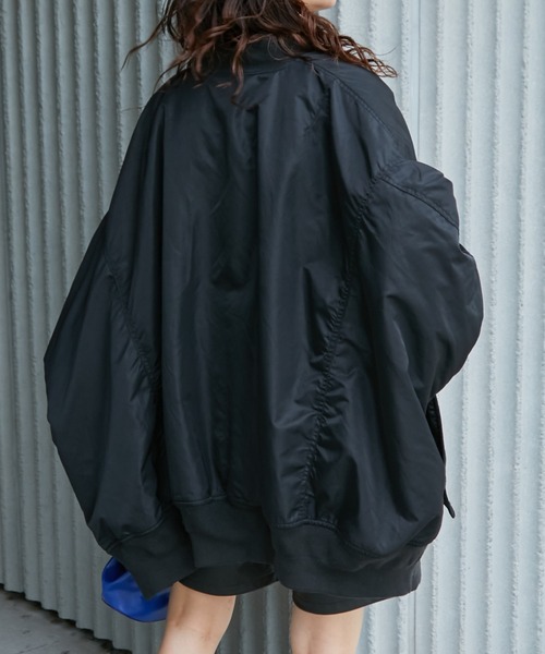 「etsinta」 ブルゾン ONE SIZE ブラック レディース_画像5