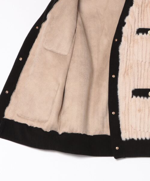 「Jasmine Grandiflorum」 ノーカラージャケット FREE ホワイト レディース_画像3