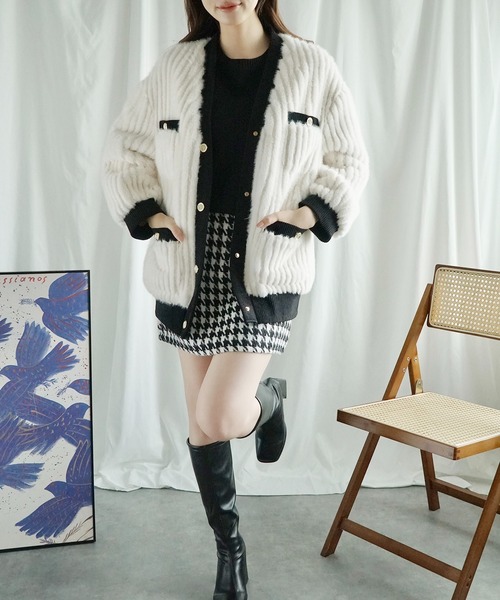 「Jasmine Grandiflorum」 ノーカラージャケット FREE ホワイト レディース_画像7