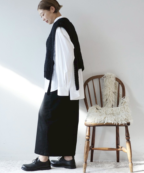 「JOURNAL STANDARD LUXE」 長袖シャツ FREE ホワイト レディースの画像